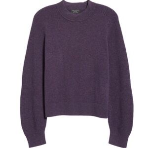 rag & bone Purple Crew Neck Sweater